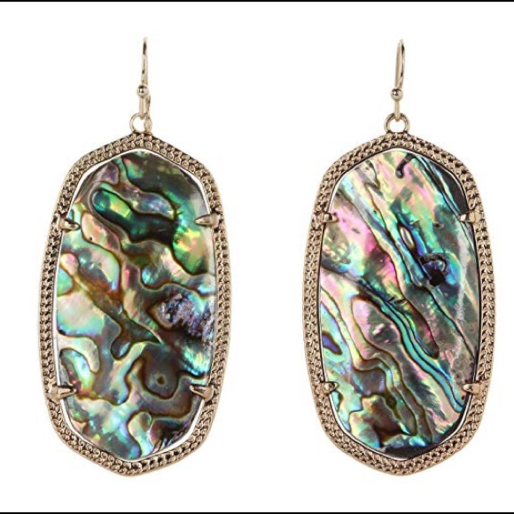 Kendra Scott Abalone Earrings